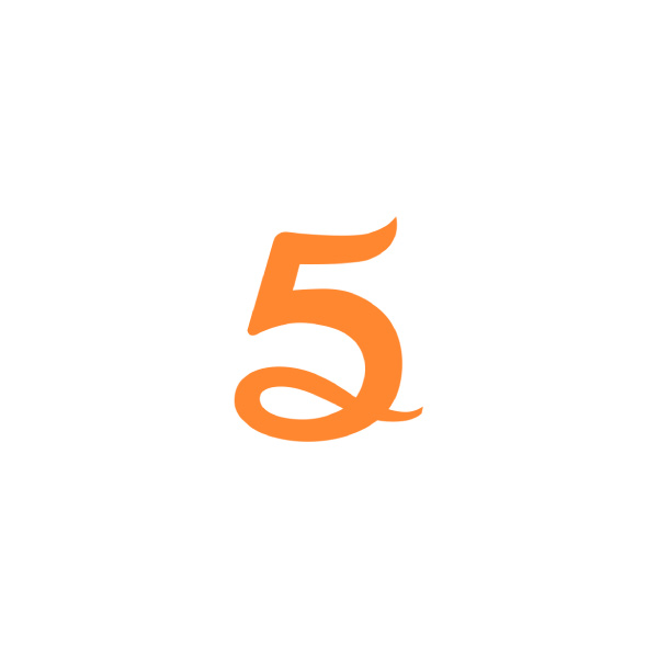 5 miles logo