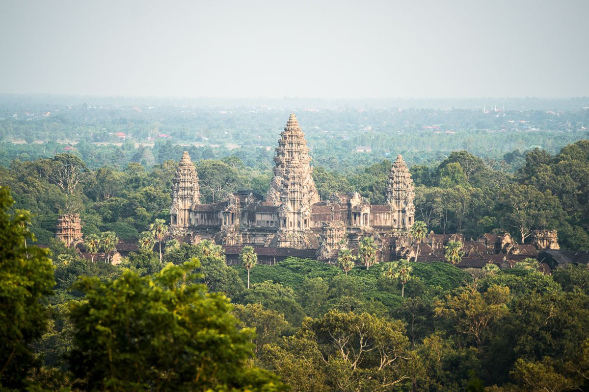 Angkor wat in Cambodia