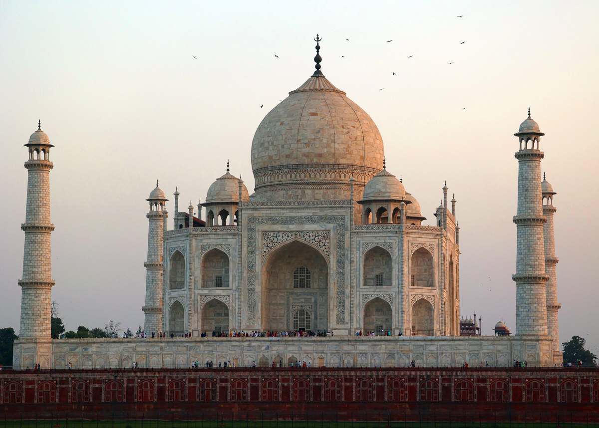 The Taj Mahal, one of the most Spectacular Historical Places In The World