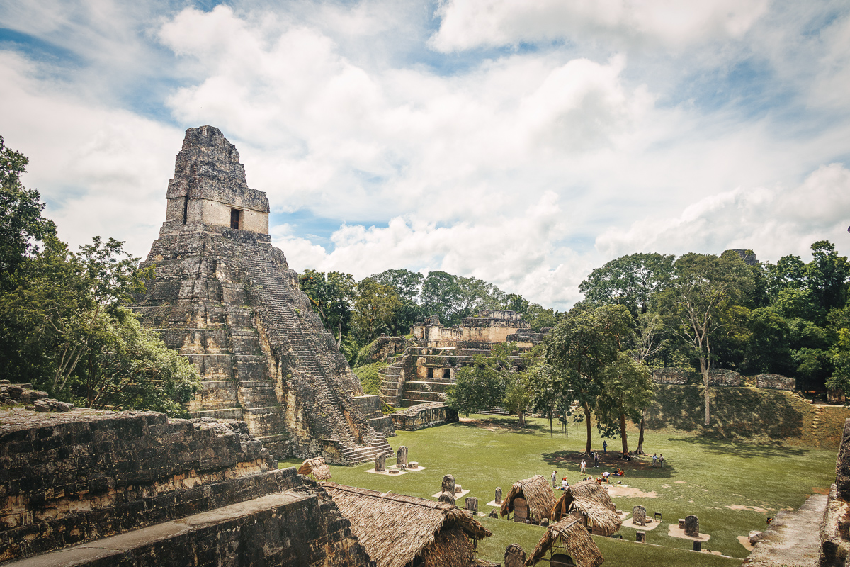 Mayan Temple I (Gran Jaguar) at Tikal National Park - Guatemala