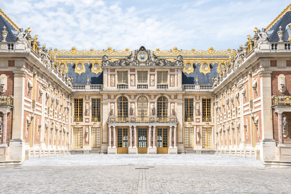 View of the Palace of Versailles - Paris, France