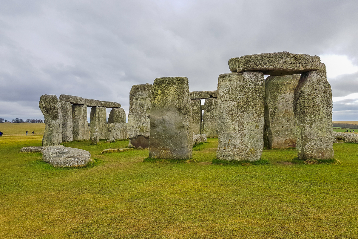 A view of stonehenge, England