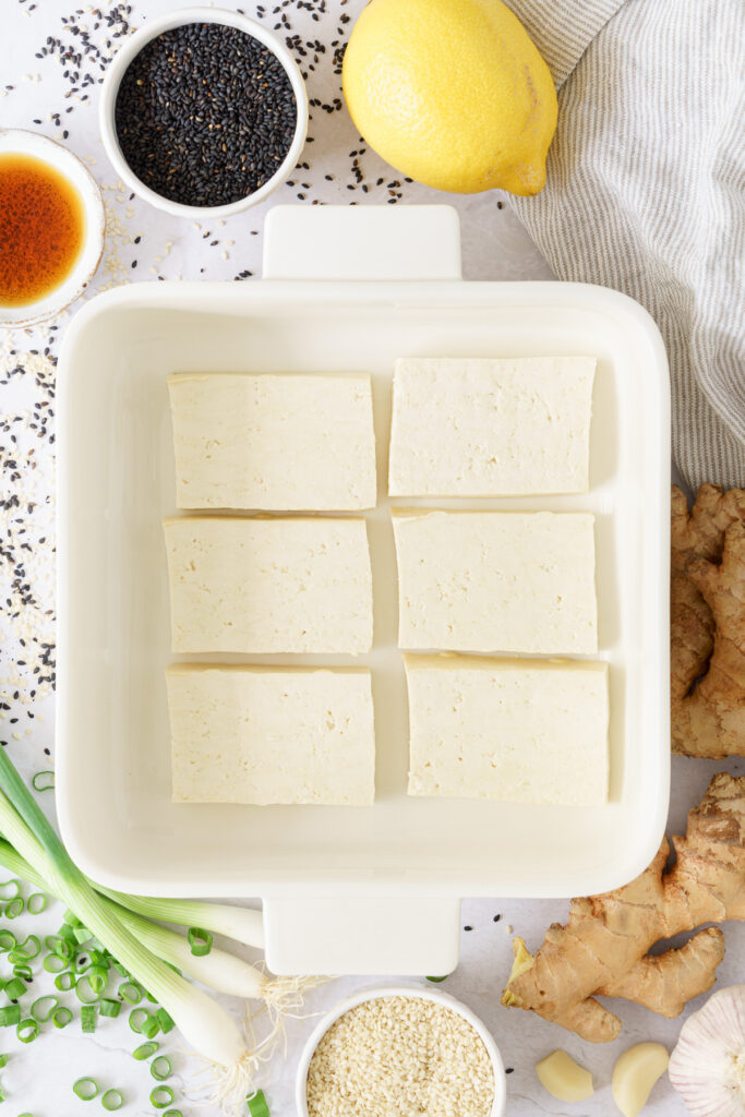 Sesame Crusted Tofu - Gathering Dreams