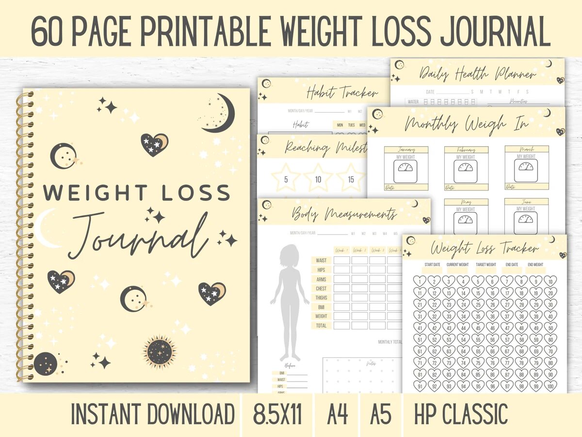 fitness planner from goody planners