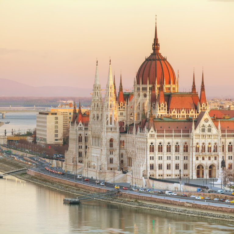 Parliament building in Budapest, Hungary