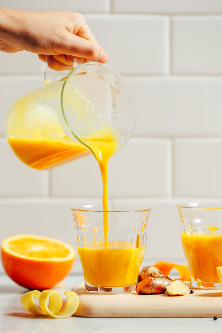 Image for Lemon, Ginger, and Turmeric Wellness Shots
