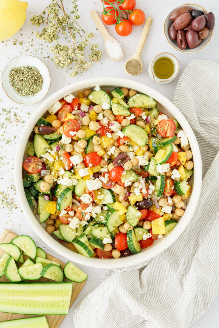 Image for Greek Chickpea Salad