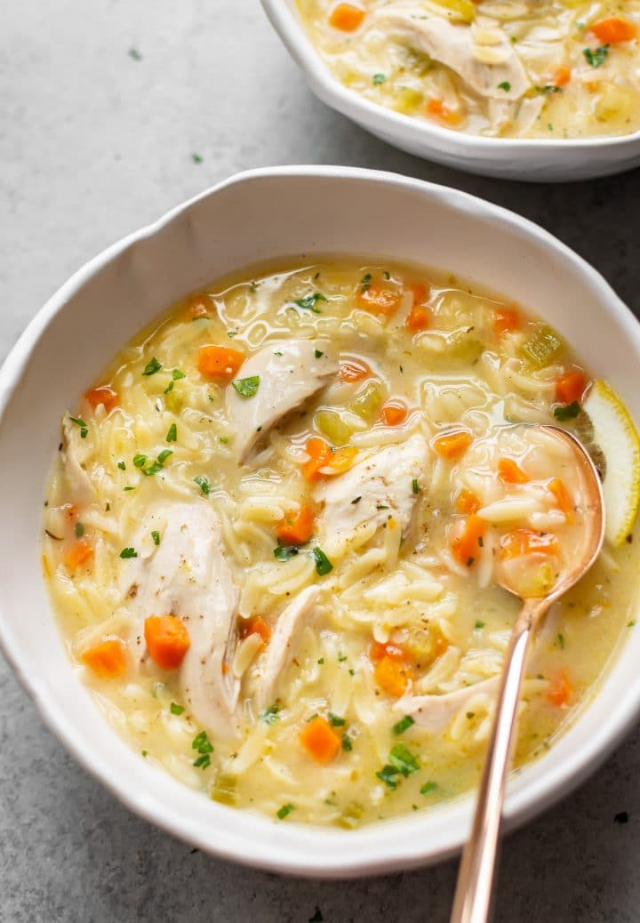 Image for Lemon Chicken Orzo Soup