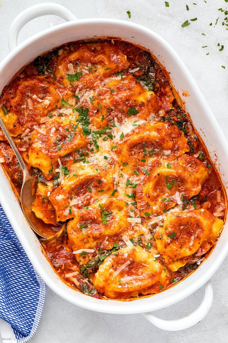 Image for Spinach Ravioli Bake