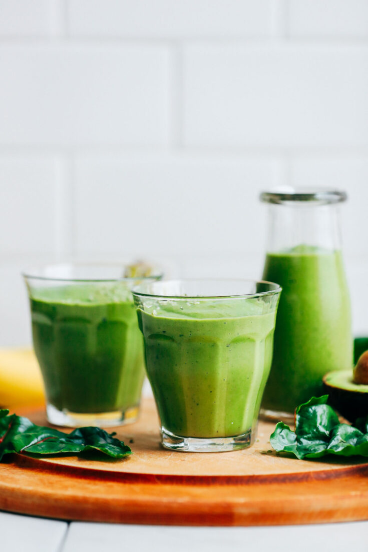 Image for Creamy Avocado Banana Green Smoothie