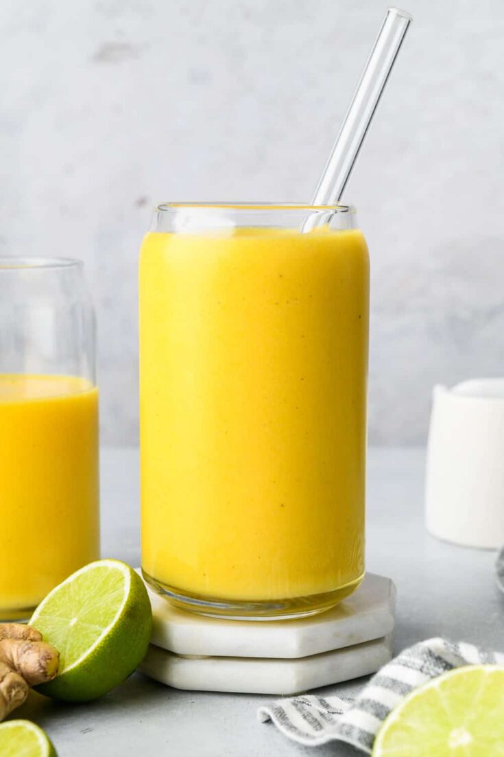 Image for Mango Coconut Smoothie with Turmeric and Lime