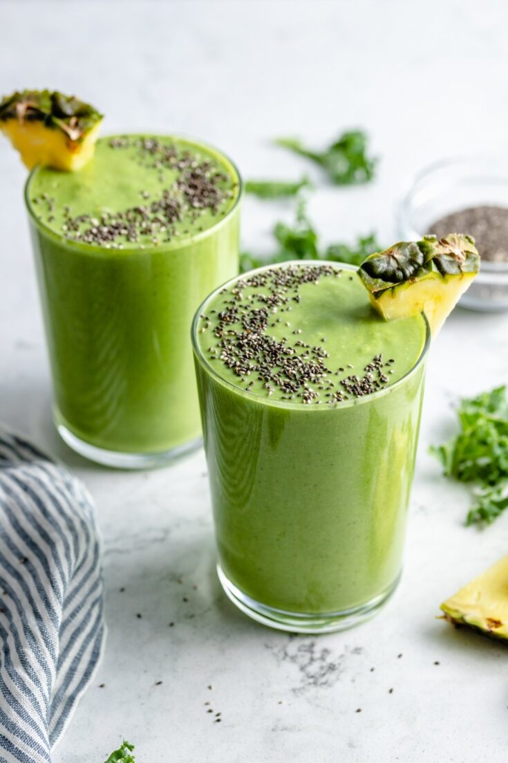 Image for Pineapple Kale Smoothie