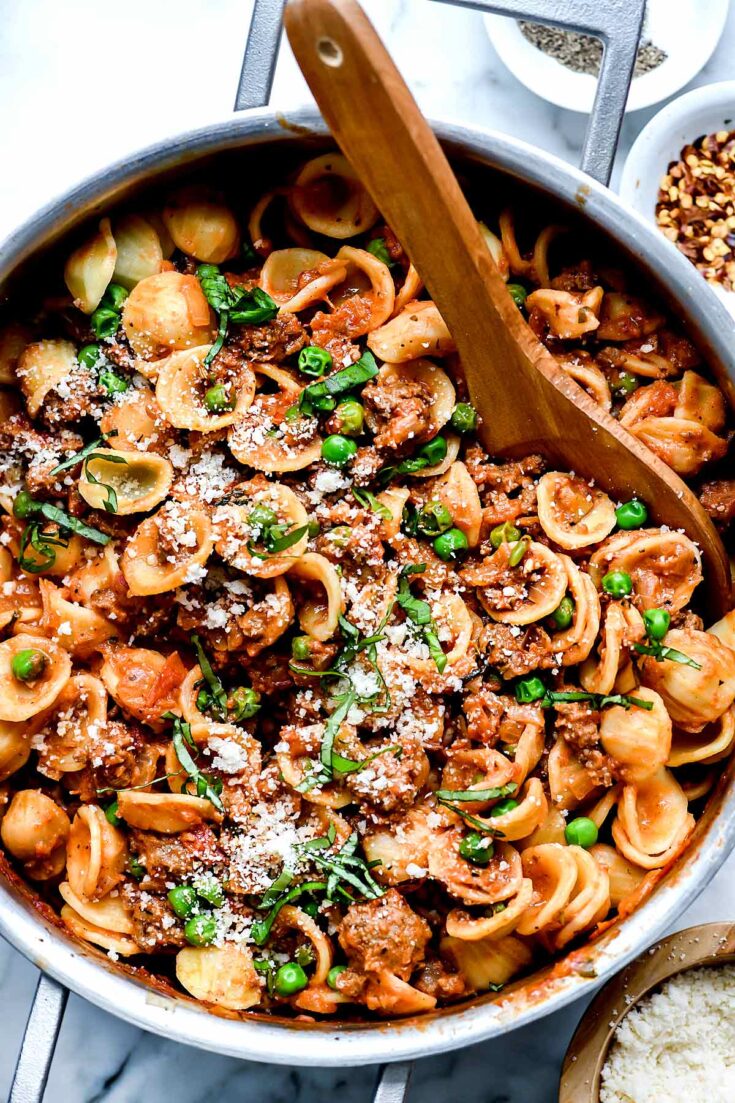 Image for Pasta Turkey Sausage Peas