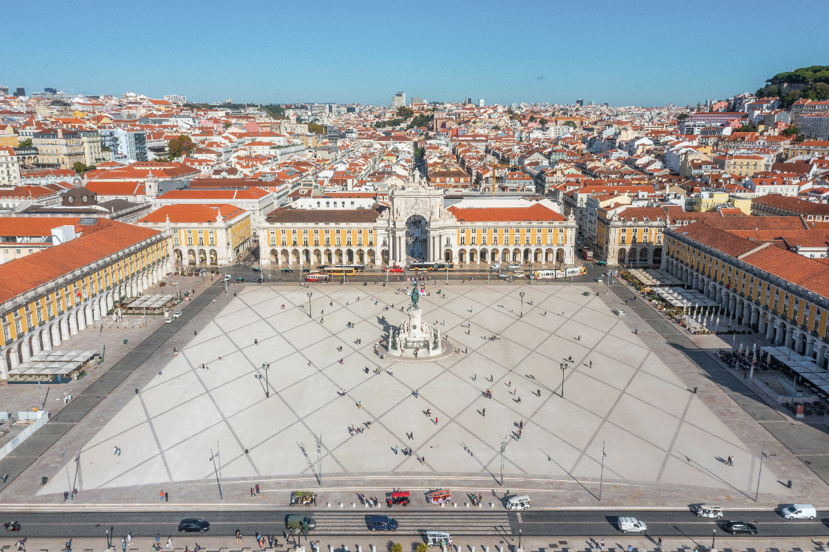Pra&ccedil;a do Com&eacute;rcio in all its beauty