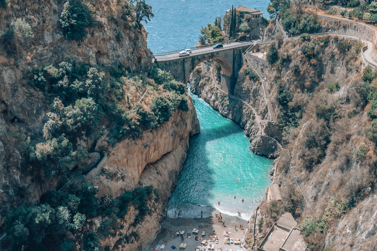 Fiordo di Furore on the Amalfi coast