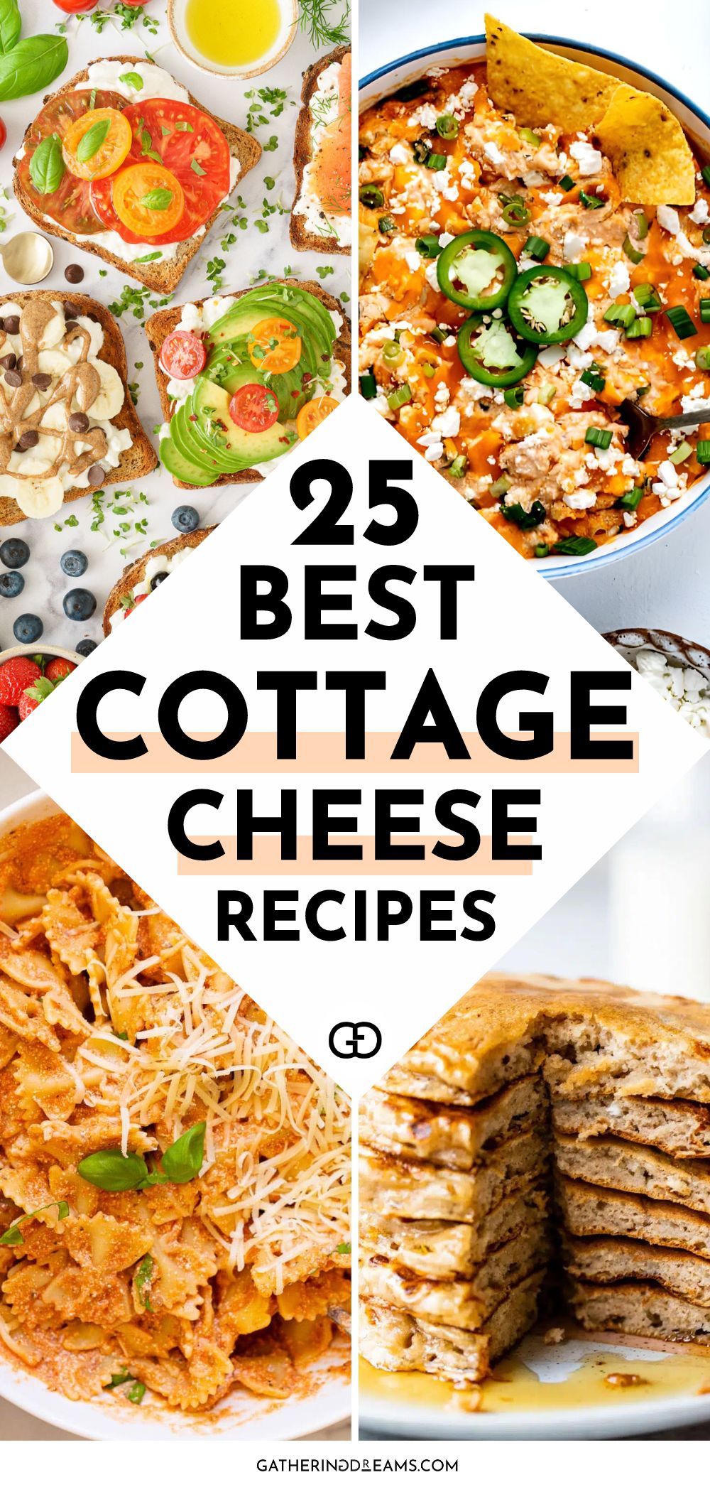 25 Cottage Cheese Recipes (Sweet + Savory) - Gathering Dreams