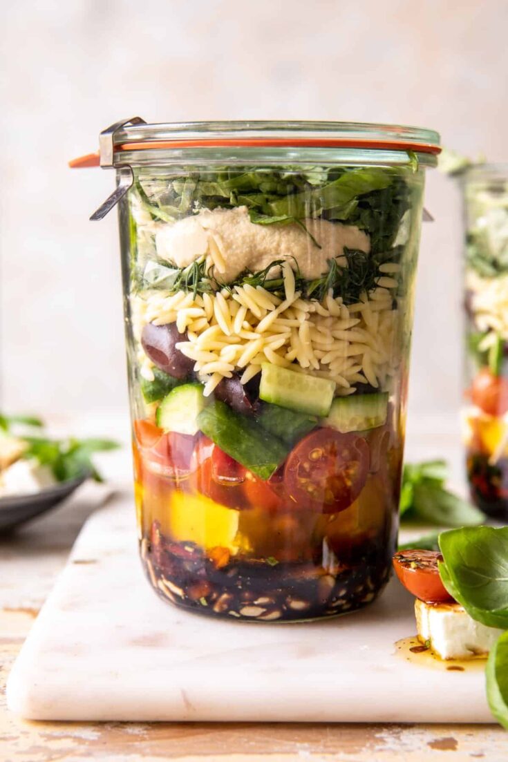 Image for Orzo Salad Jars