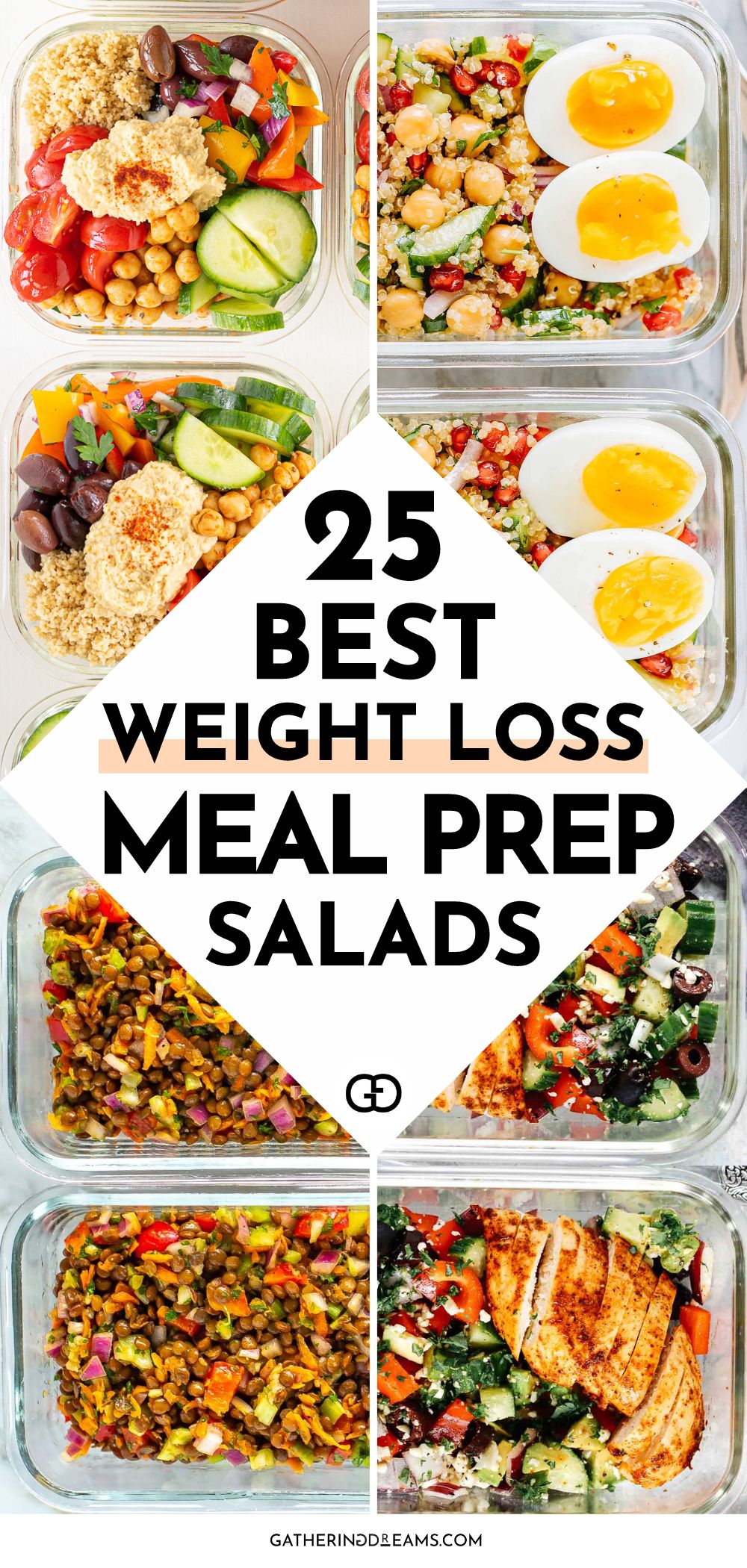 25 Best Meal Prep Salads That Are Incredibly Satisfying - Gathering Dreams