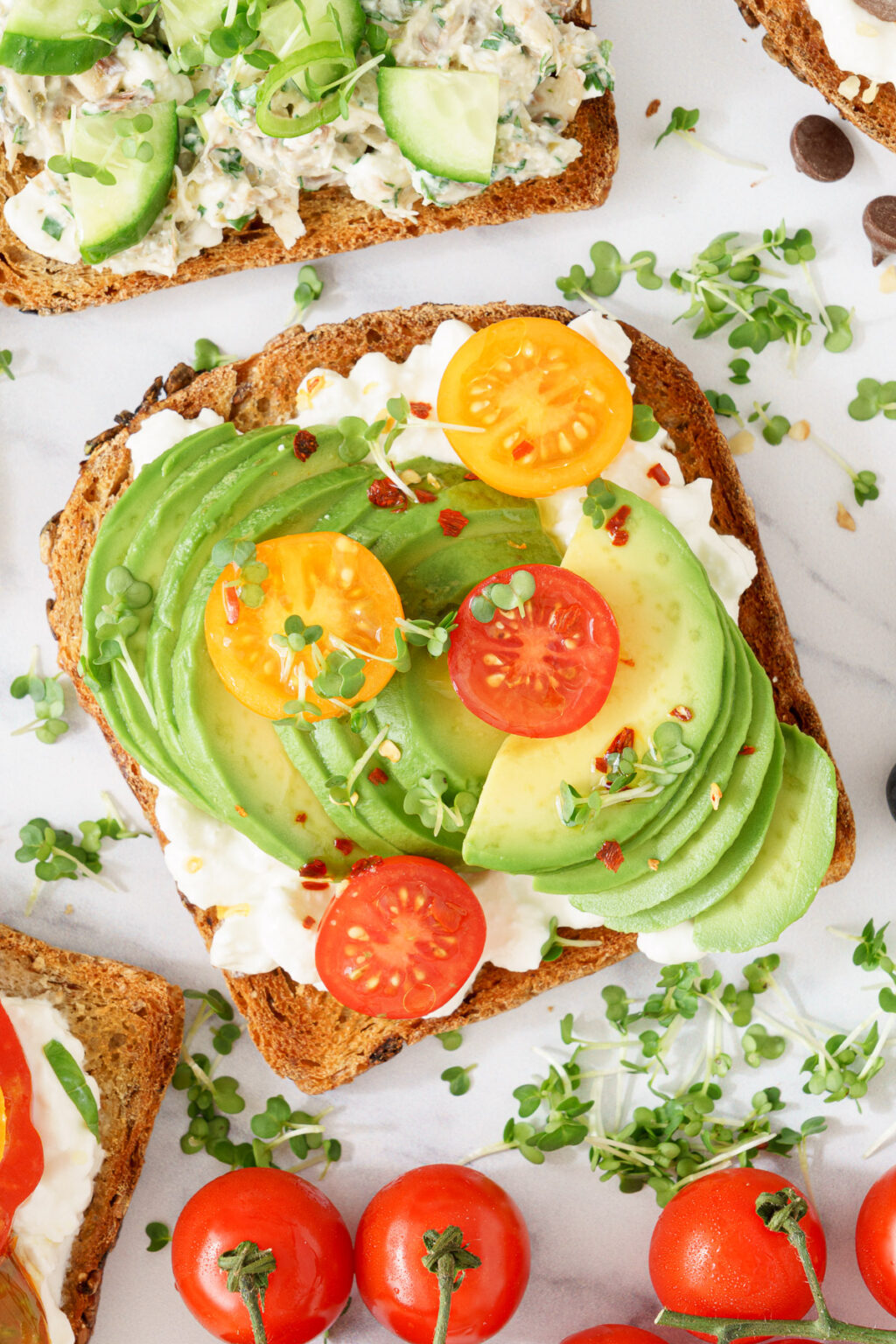 Toast Base Cottage Cheese Toast - Gathering Dreams