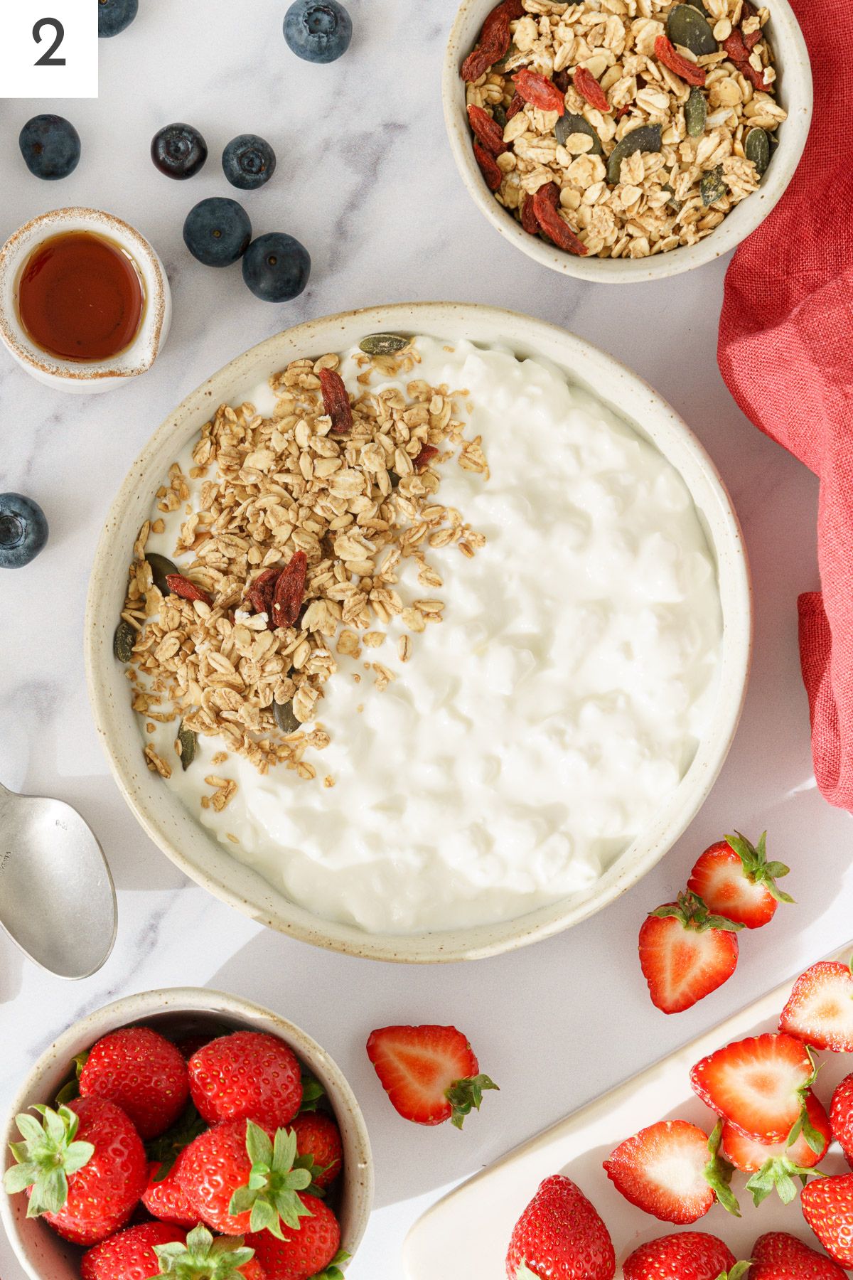 Cottage Cheese with Fruit - Gathering Dreams