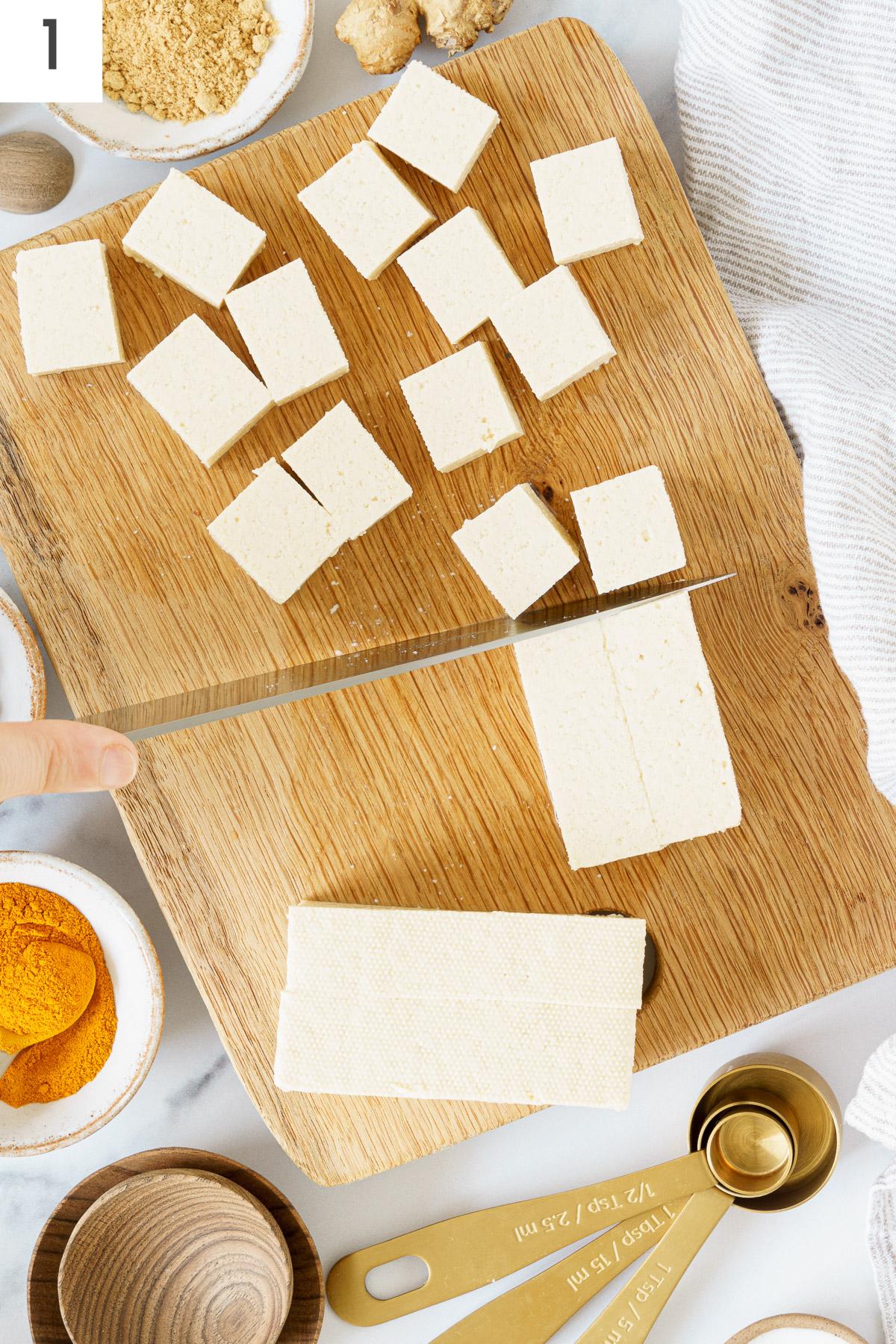 Easy Fried Tofu - Gathering Dreams