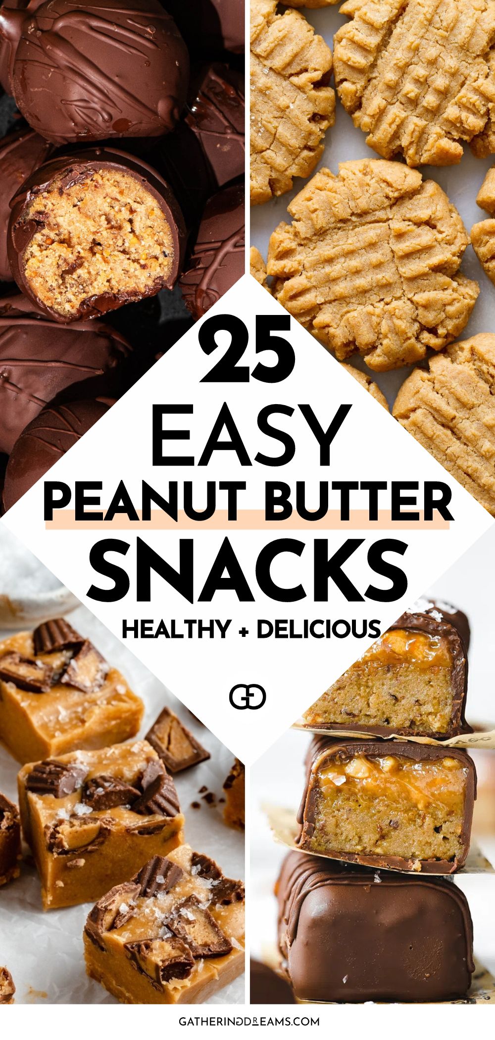 25 Peanut Butter Snacks Every PB Lover Must Try - Gathering Dreams