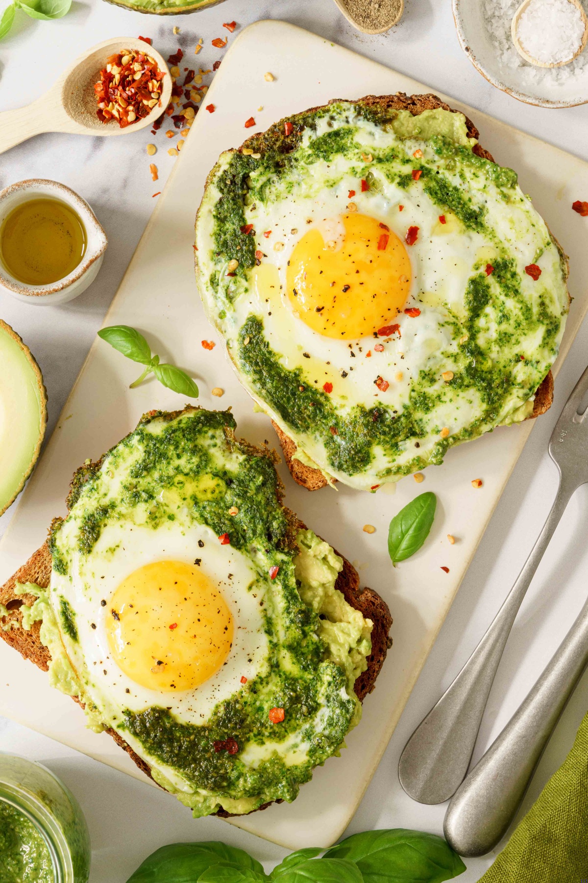 Viral Pesto Eggs - Gathering Dreams