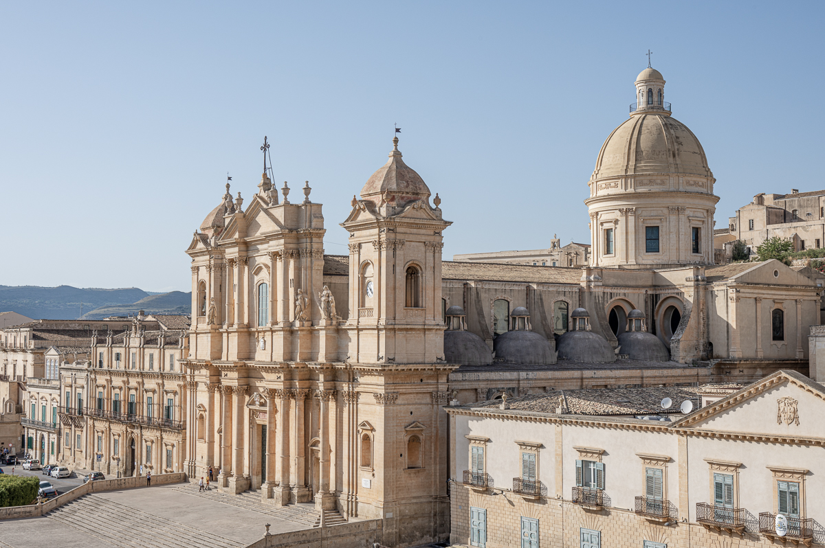 San Nicol&ograve; Cathedral i n Noto.