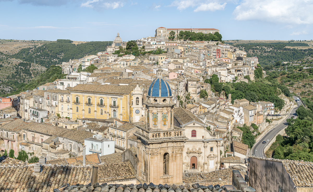 Aerial view of Ragusa.