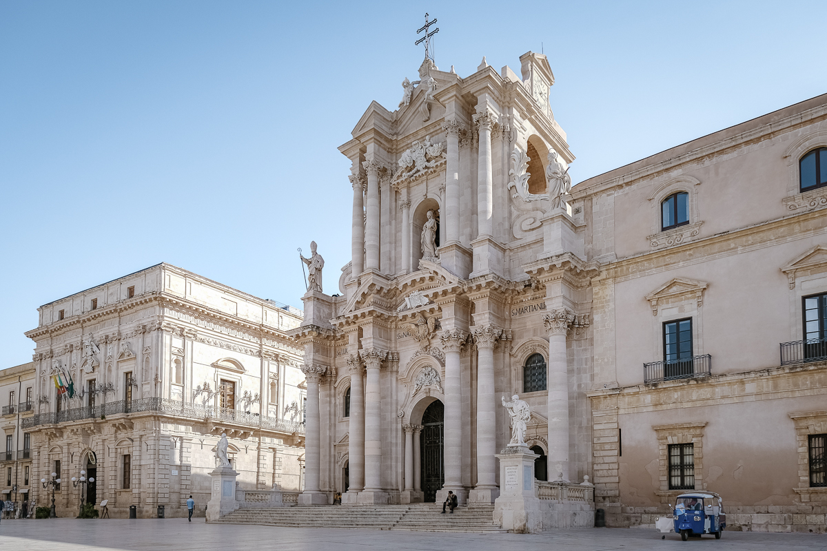Ortigia in Syracuse Sicily.