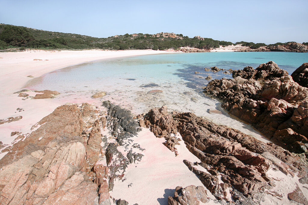 Spiaggia Rosa, Budelli on La Maddalena island.