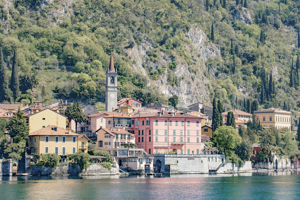 Varenna Village in Lake Como, Italy.