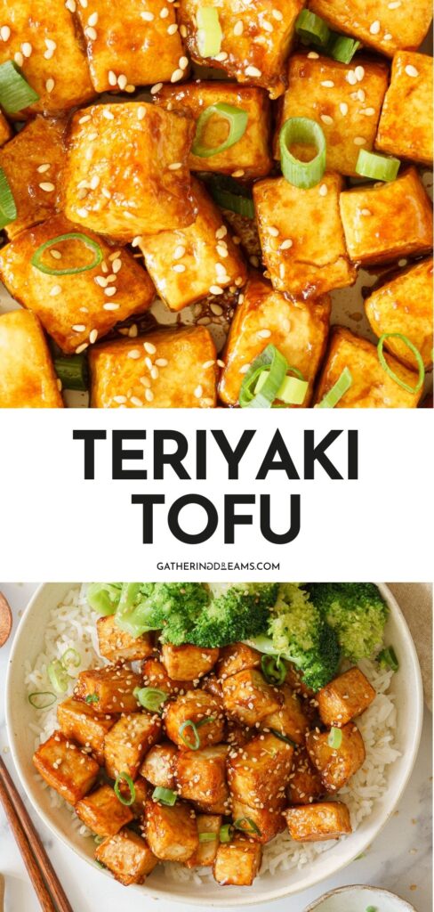 20-Minute Crispy Teriyaki Tofu Recipe - Gathering Dreams