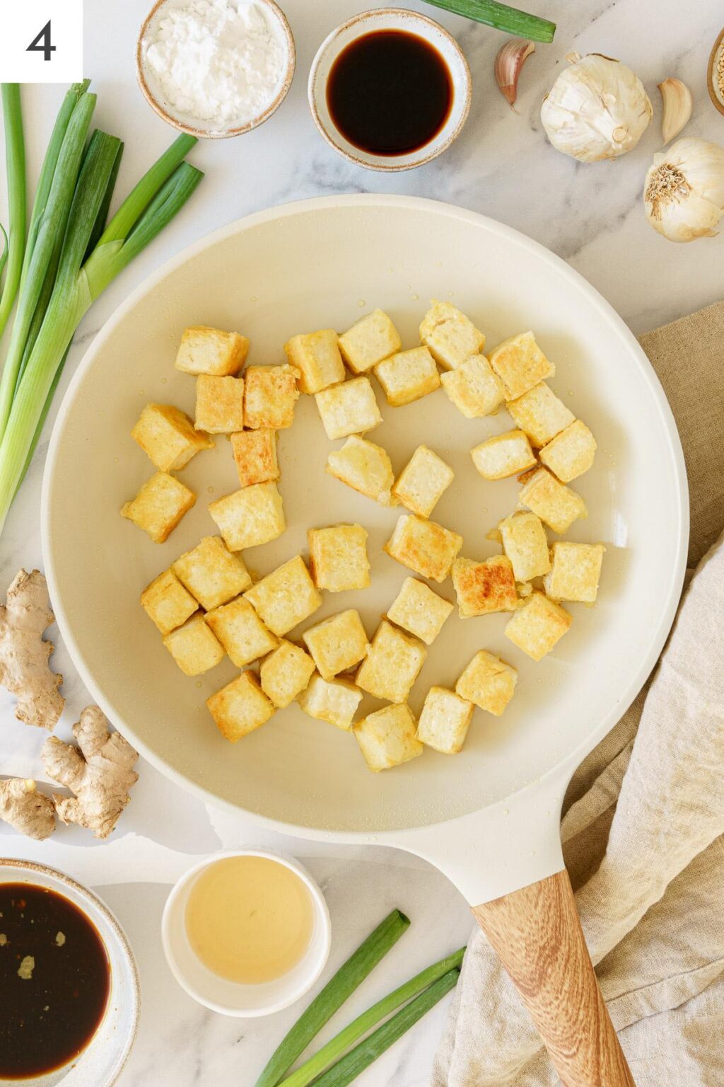 20-Minute Crispy Teriyaki Tofu Recipe - Gathering Dreams