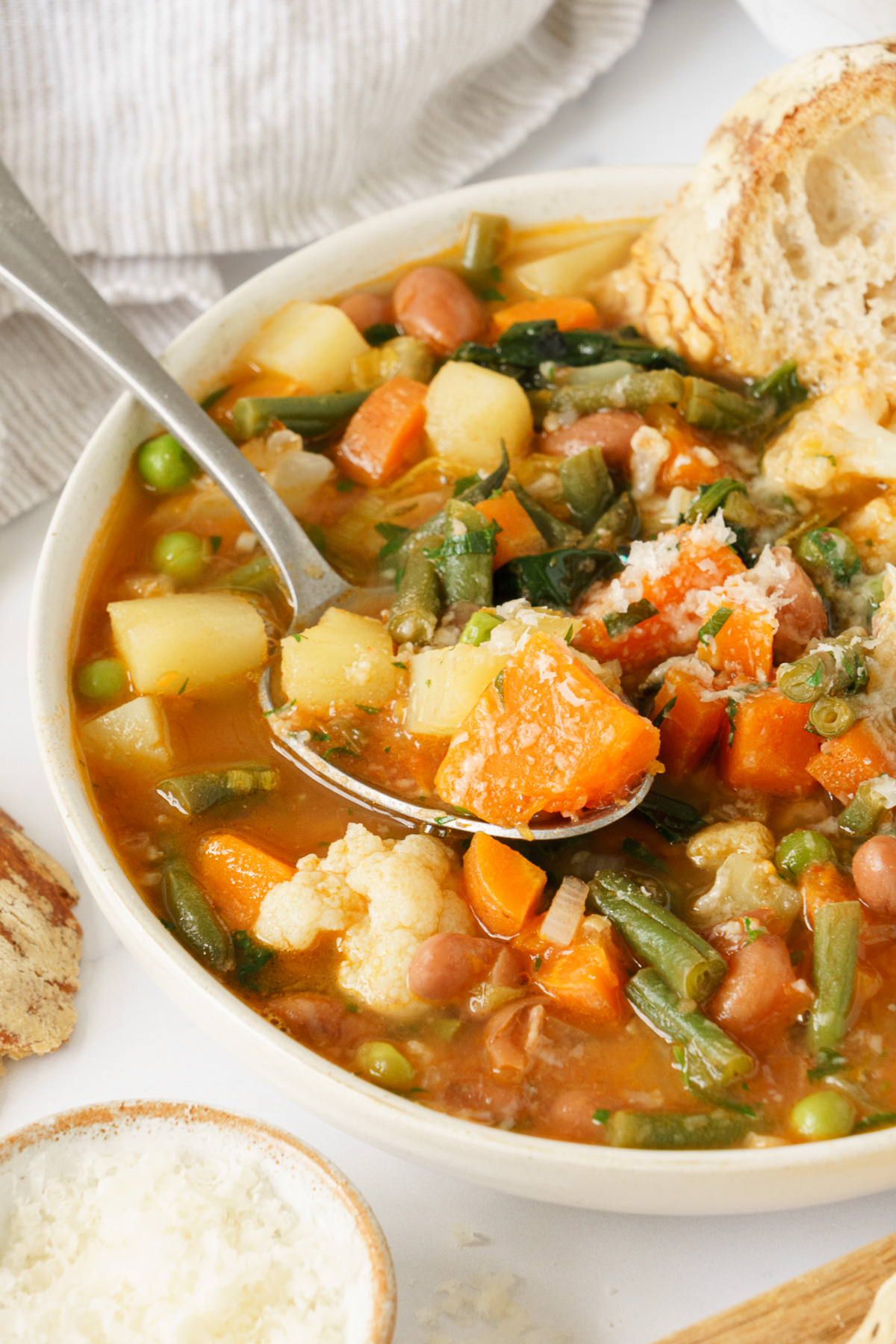 Classic Italian Minestrone Soup - Gathering Dreams